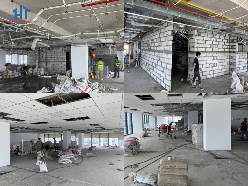 Những hạng mục trong thiết kế văn phòng: Phòng lãnh đạo, phòng họp, phòng nhân viên,...