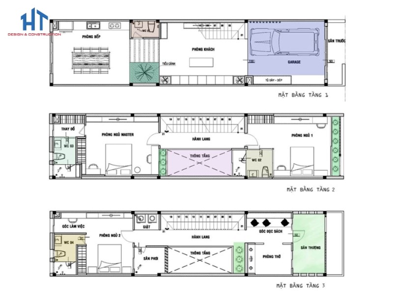 Thiết kế là giai đoạn hình thành ý tưởng căn nhà qua bản vẽ