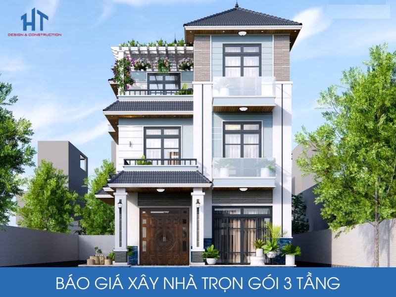 Xây Nhà Trọn Gói 3 Tầng – Giải Pháp Hoàn Hảo Cho Gia Đình Bạn