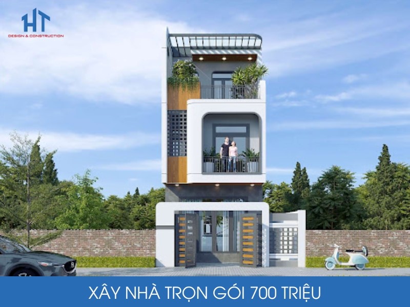 Xây Nhà Trọn Gói 700 Triệu – Thiết Kế Đẹp, Công Năng Tối Ưu