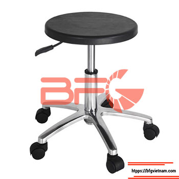 Ghế chông tĩnh điện mặt tròn có bánh xe