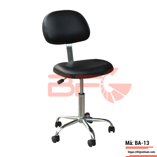 Ghế chống tĩnh điện phủ da PU