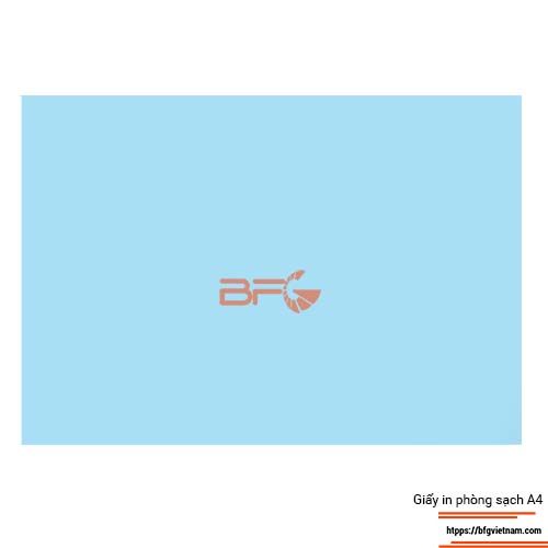 Giấy in phòng sạch màu xanh