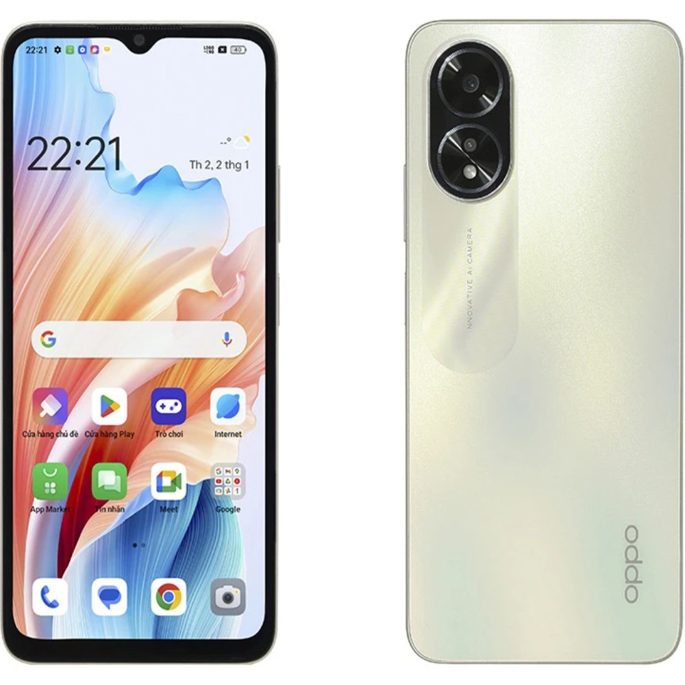 Điện thoại OPPO A38  - 128GB RAM 6GB - Hàng Chính Hãng