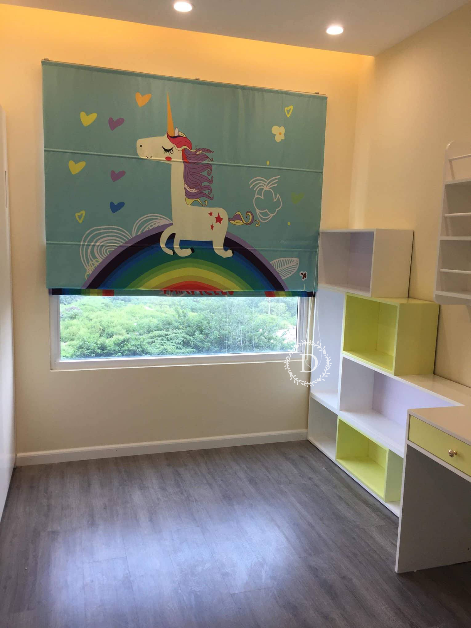 Loại rèm Roman - Rèm chú ngựa Beliver siêu ngộ nghĩnh