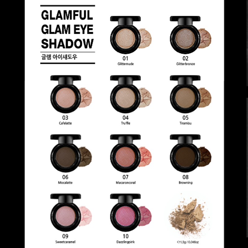 Phấn Mắt Glamful Glam Mocalatte 06