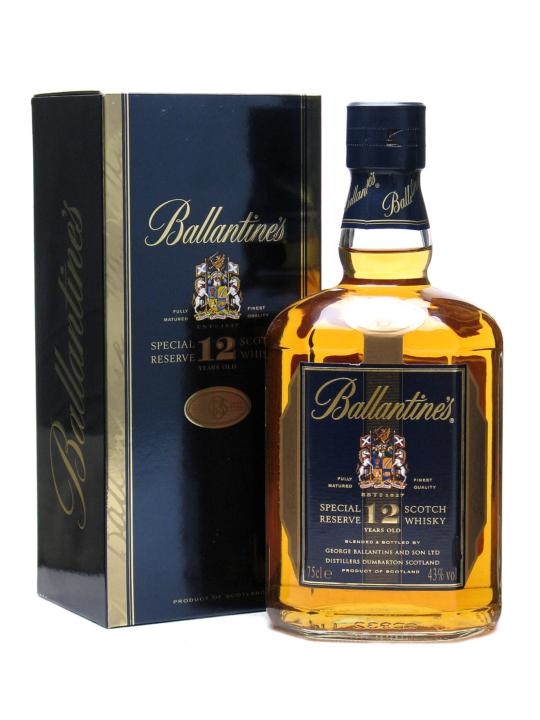 Bán rượu Ballantines 12 Special Reserve