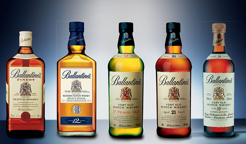 phân phối rượu ballantines Finset 1000ml