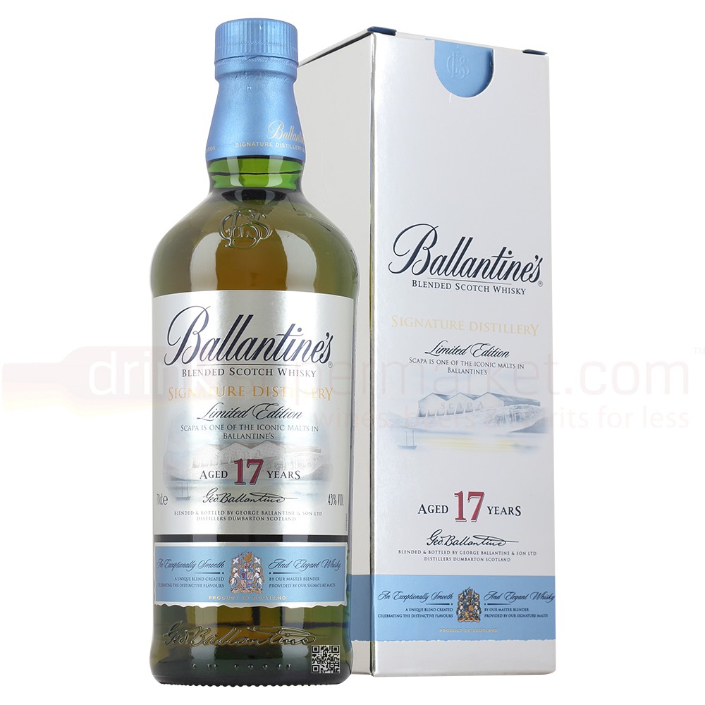 Bán rượu Ballantines 17 Scapa limited edition