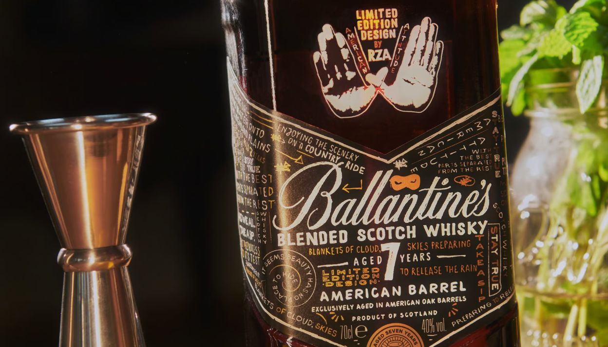 hình ảnh Ballantine's 7 American Barrel X RZA Limited Edition Design