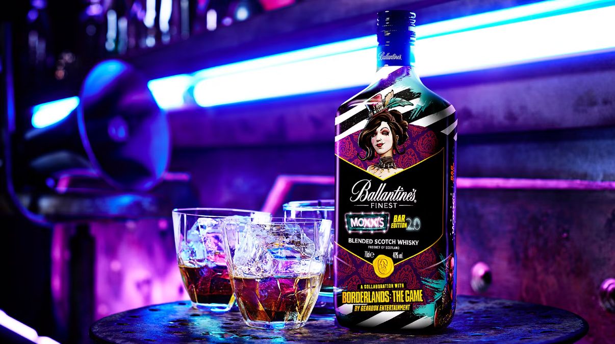 Hình ảnh chai rượu Ballantine's Moxxi's Bar Edition
