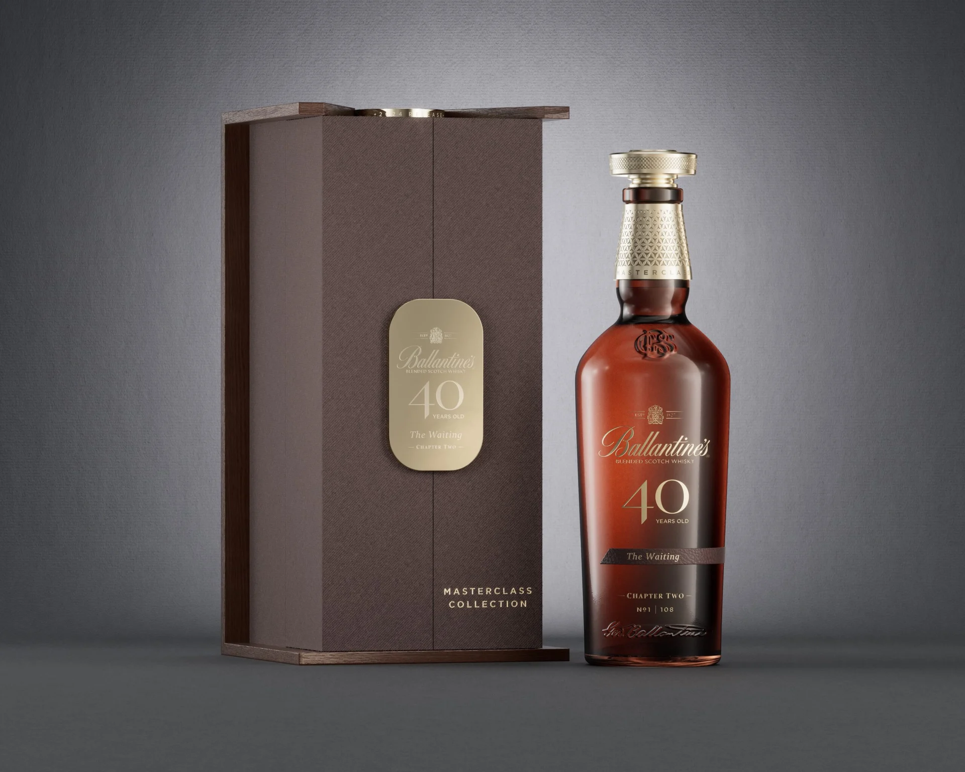hình ảnh Ballantine's 40 Masterclass Collection The Waiting Chapter Two