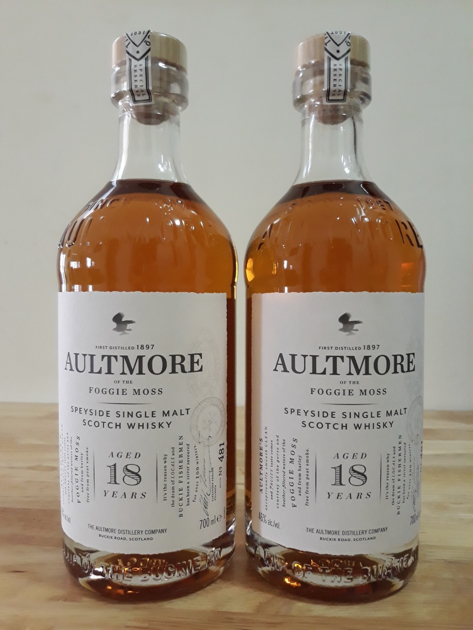 Rượu Aultmore 18