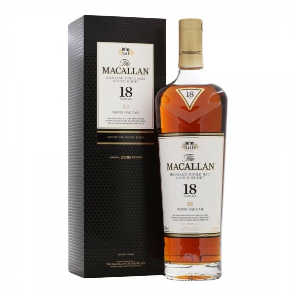 rượu Macallan 18 sherry oak