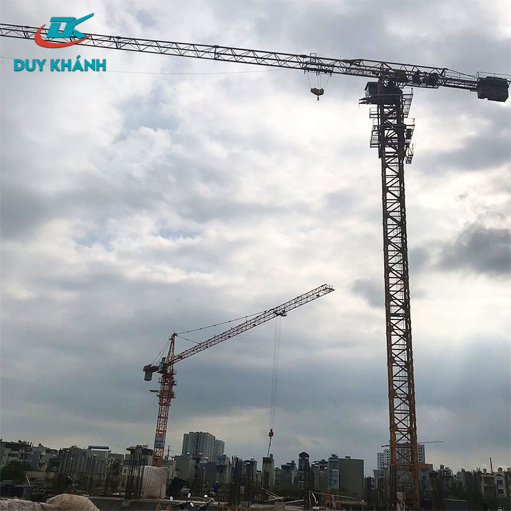 cẩu tháp qtz 6513 của công ty TNHH xây dựng Duy Khánh