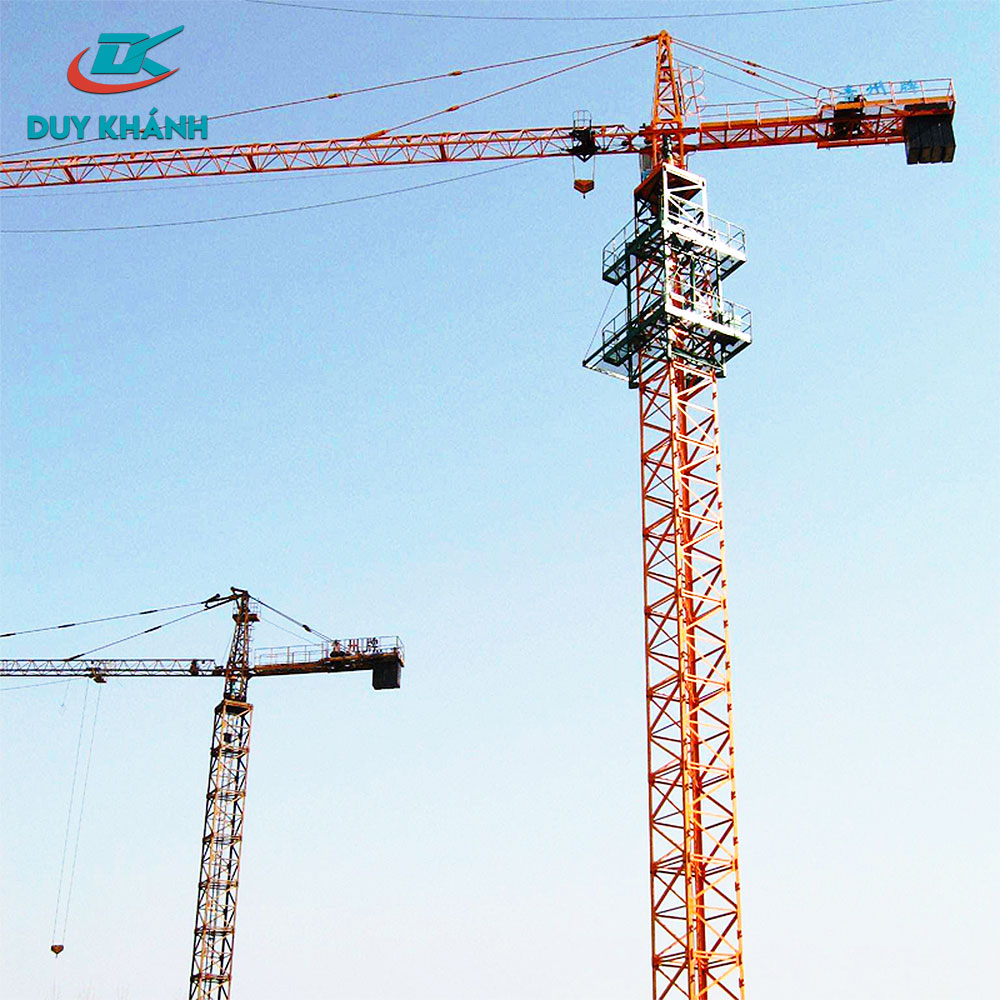 cẩu tháp qtz 7015 của công ty TNHH xây dựng Duy Khánh
