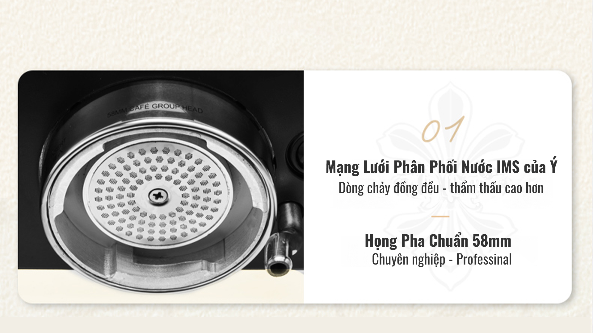 Bộ máy pha cà phê CF08 xay hạt cà phê, lấy nước nóng, đánh bọt sữa độc lập, toàn diện DIY chức năng