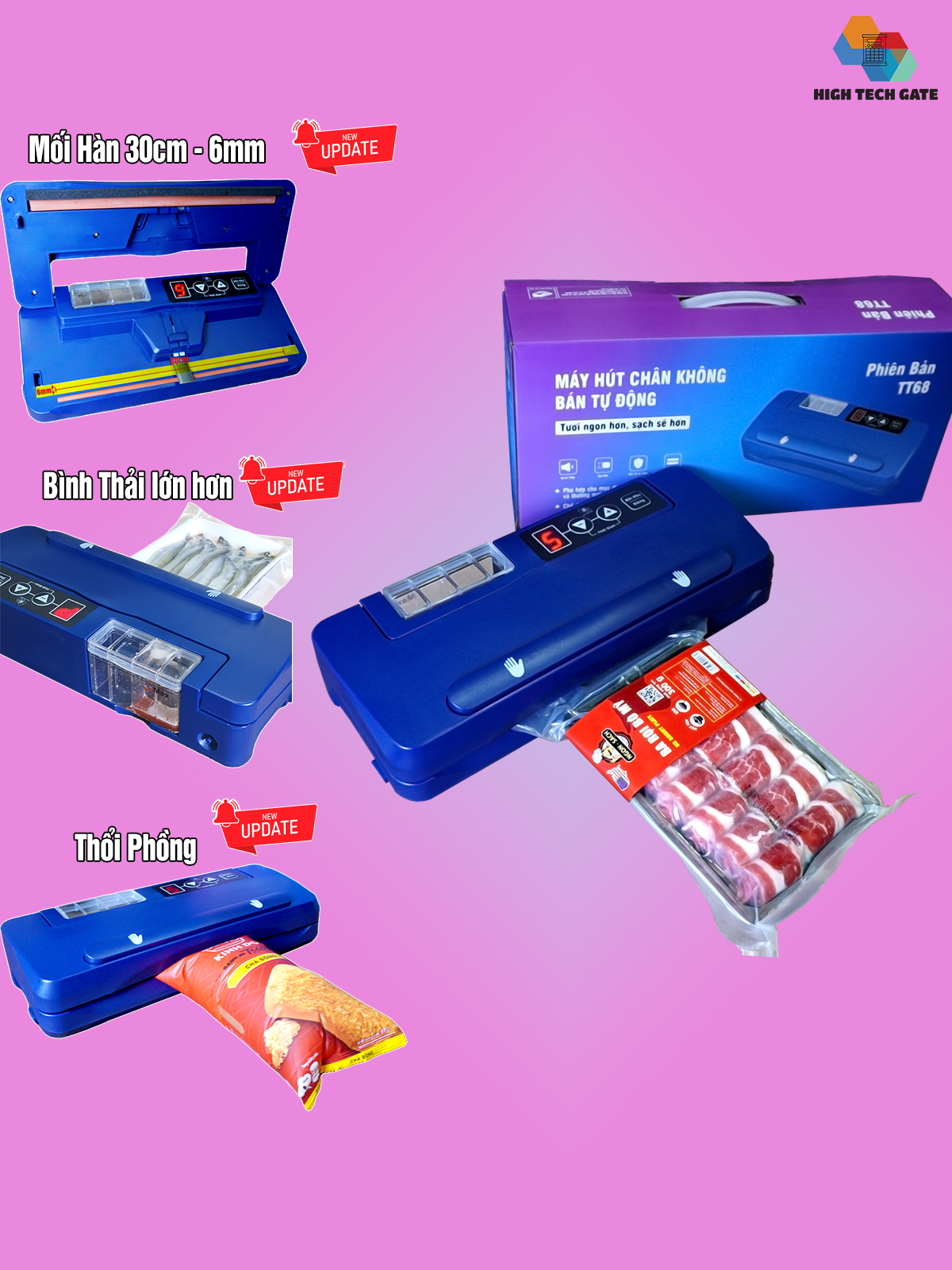 Máy hút chân không thực phẩm TT68