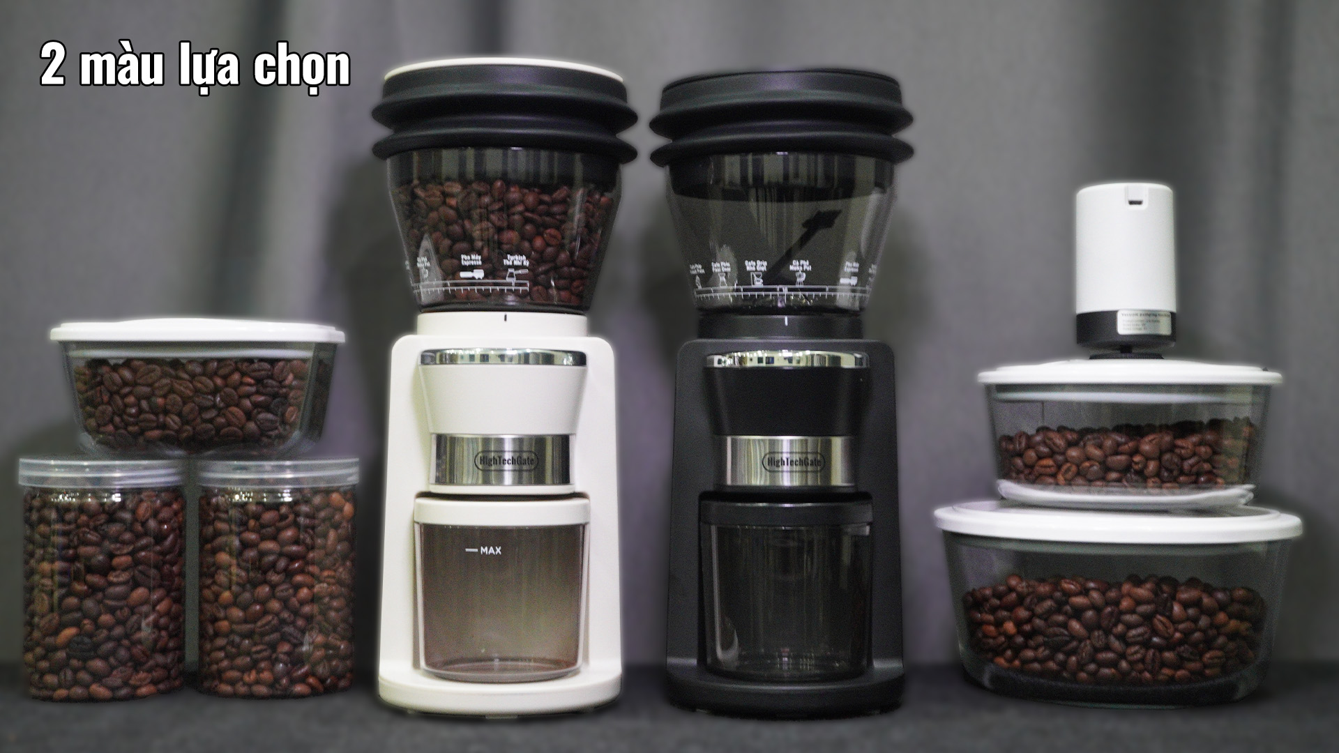 Máy Xay Cà Phê G68 Xay Hạt Cafe Pha Espresso, 34 Cấp Độ Xay Từ Thô Đến Mịn, Để Bàn 3 in 1, Dùng Được Mọi Loại Tay Cầm, Chống Tĩnh Điện Vón Cục