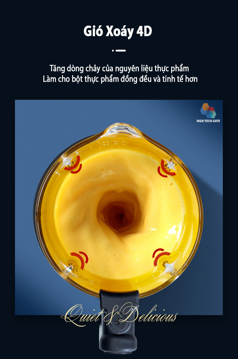 Máy Làm Sữa Hạt CB9250 Chống Ồn Cách Âm, Hút Chân Không, Hẹn Giờ Thông Minh, Xay Nấu 4D Mịn, Chống Dính, Tự Vệ Sinh