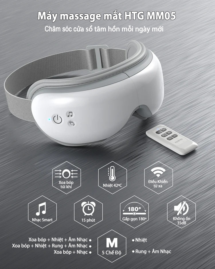 máy massage mắt HTG MM05