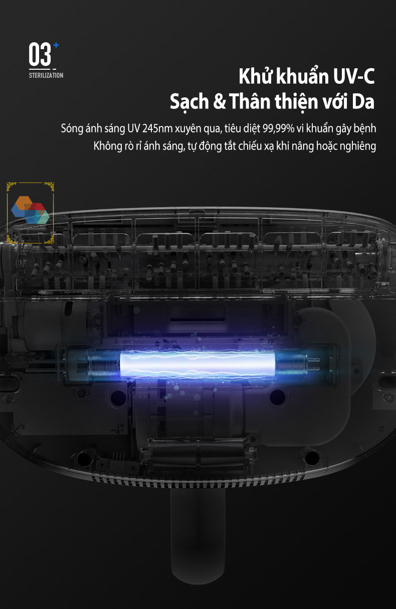 Máy hút bụi giường nệm không dây Morphy Richards MR3100