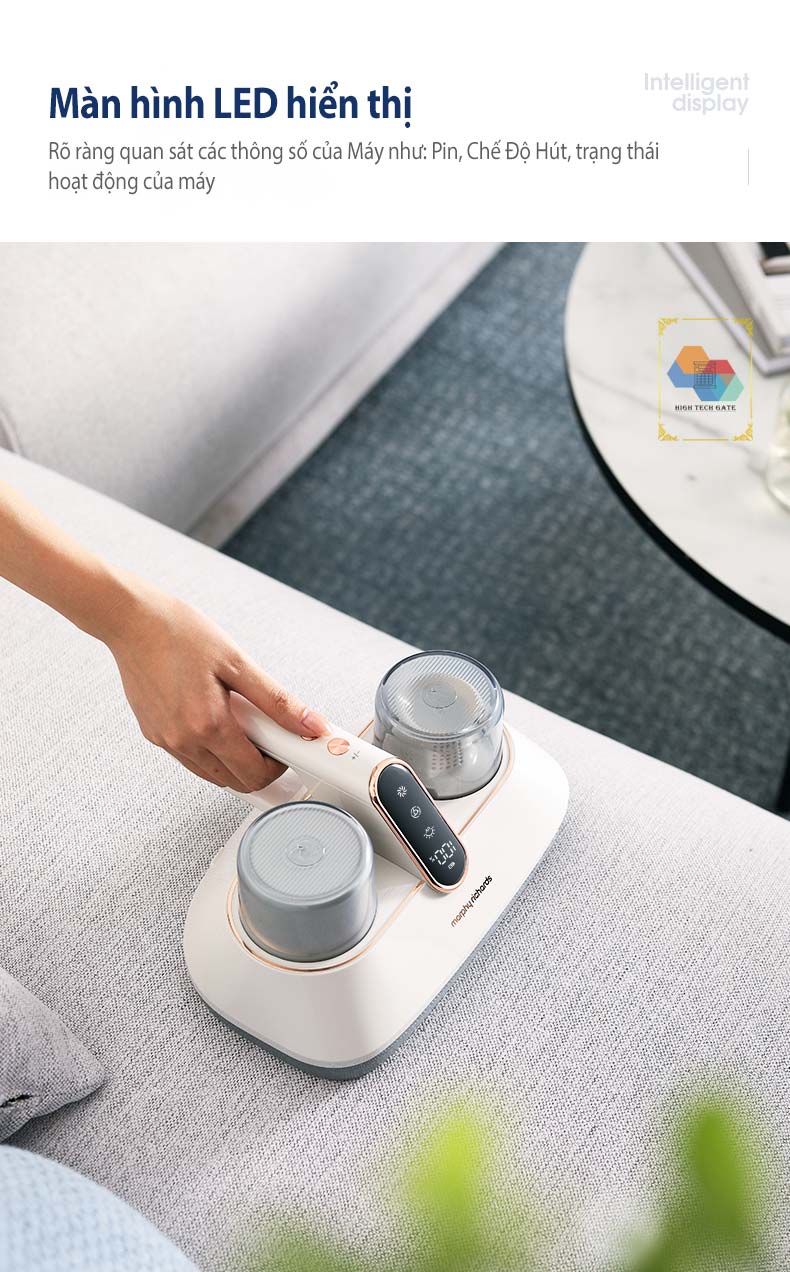 Máy hút bụi giường nệm không dây Morphy Richards MR3100