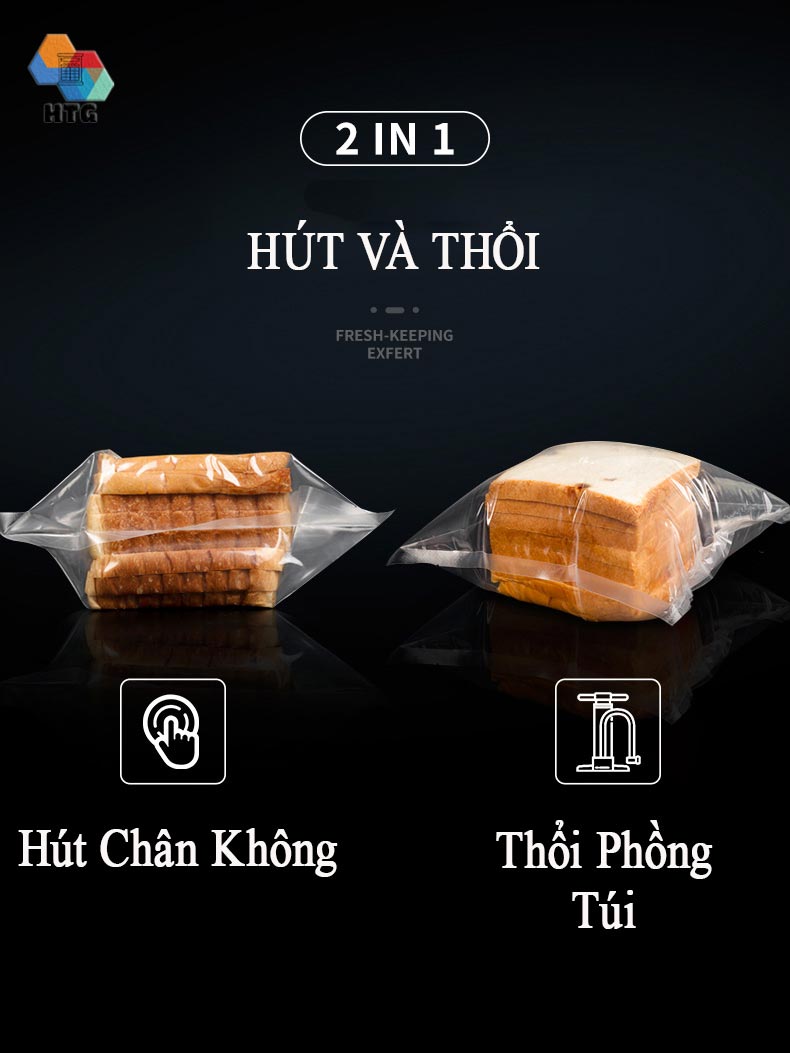 có thể vừa thổi vừa hút, sử dụng công nắng tiện lợi hơn cho người dùng với các loại thực phẩm mềm