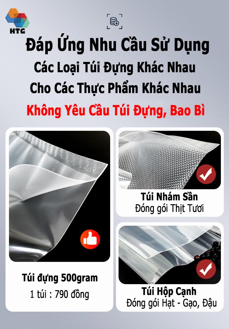 tiện lợi cho người dùng khi mua túi đựng hút chân không, không còn nỗi khó khăn khi tìm kiếm
