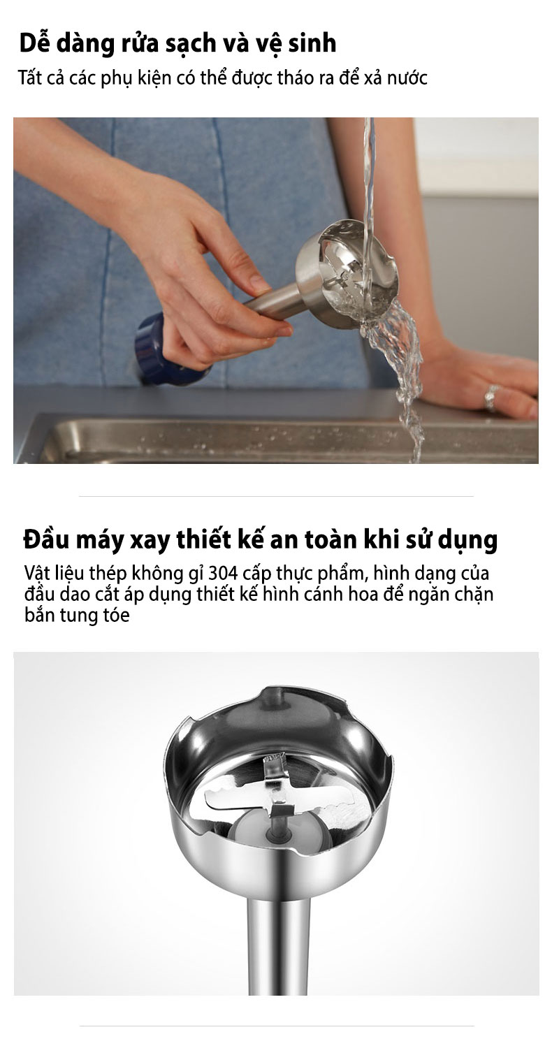 Máy xay cầm tay Morphy Richards 4 trong 1