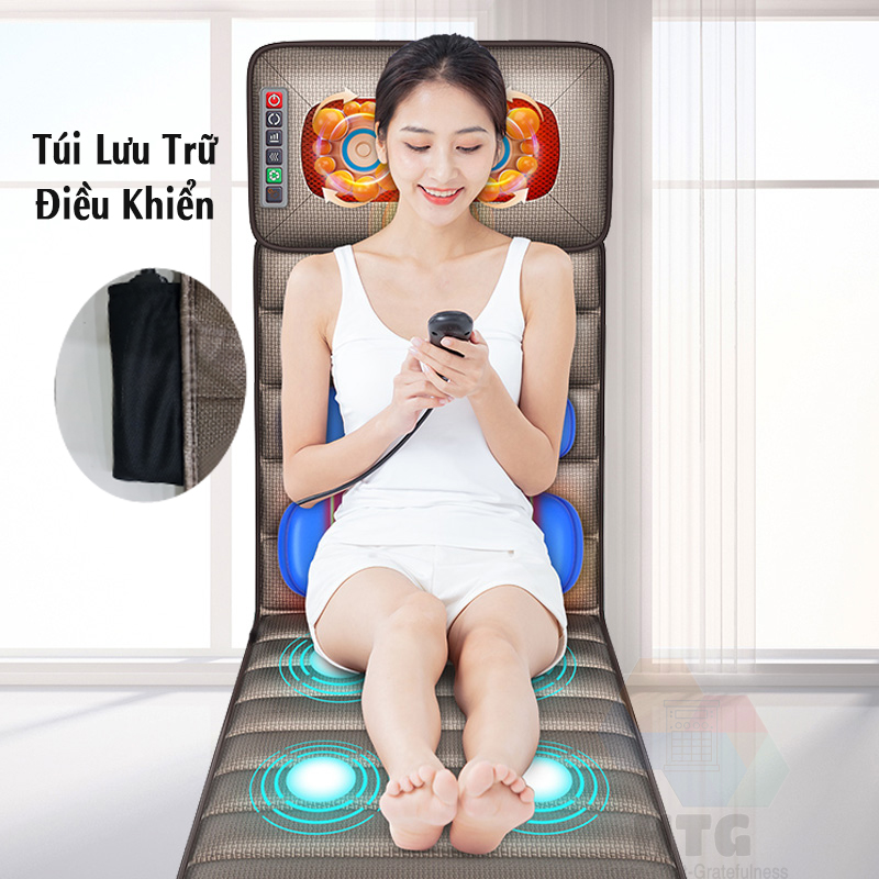 Nệm massage toàn thân Leerkang LEK918F - phiên bản cao cấp - chất lượng xứng đáng.