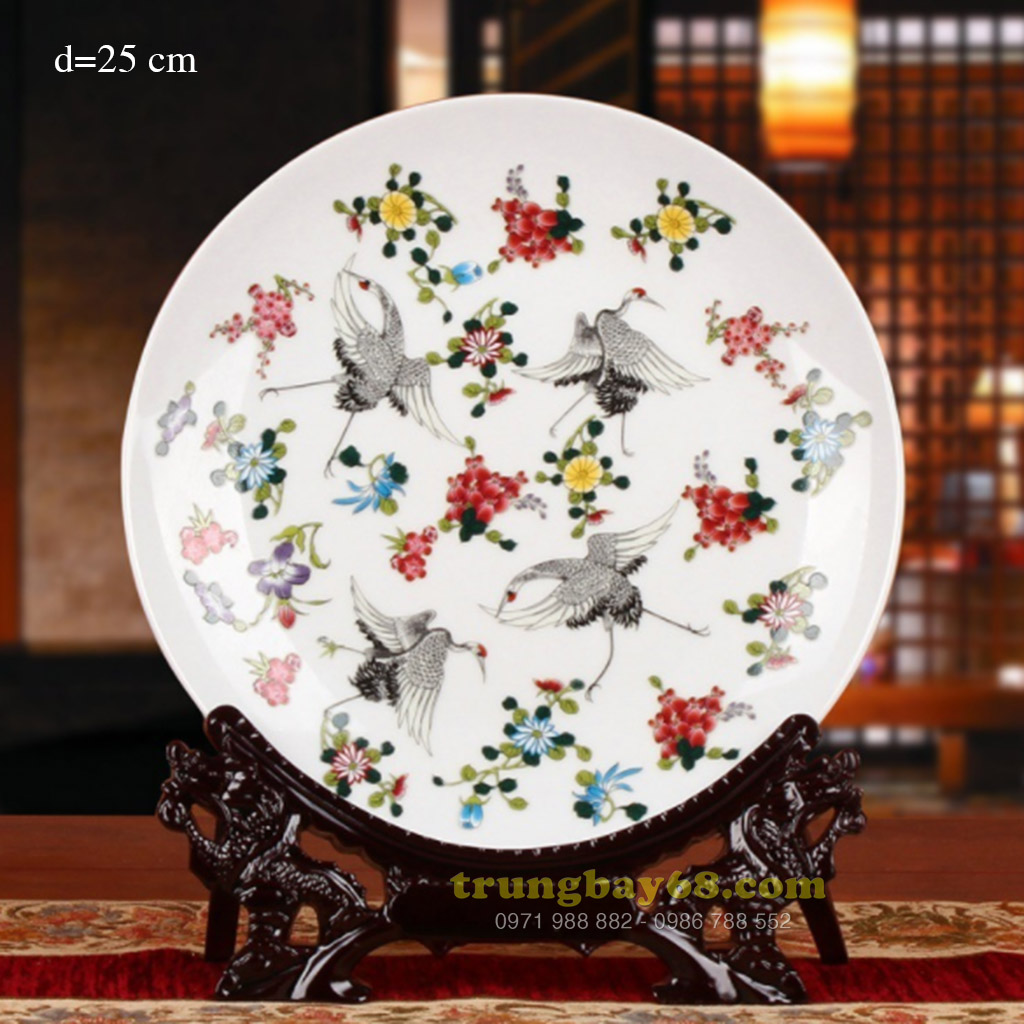 Dĩa trang trí phong thủy văn phòng phòng khách tb-088