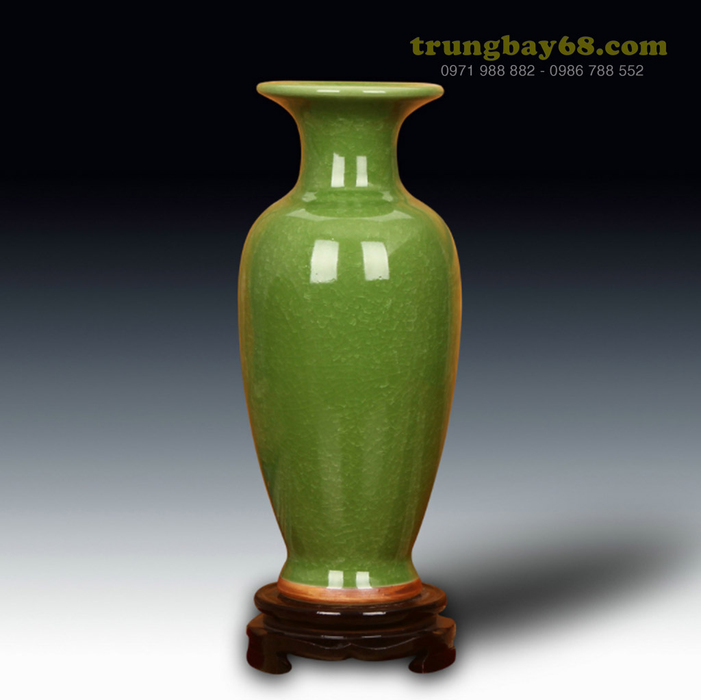 Bình gốm sứ cảnh đức - giang tây trang trí phong thủy văn phòng, phòng khách tb-167