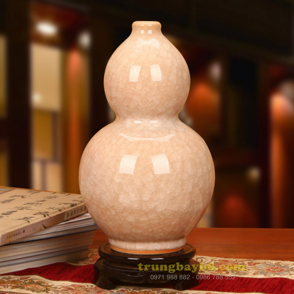 Bình gốm sứ cảnh đức - giang tây trang trí phong thủy văn phòng, phòng khách tb-284
