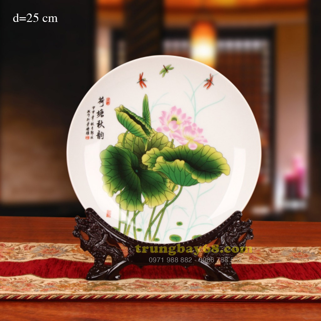 Dĩa trang trí phong thủy văn phòng phòng khách tb-104