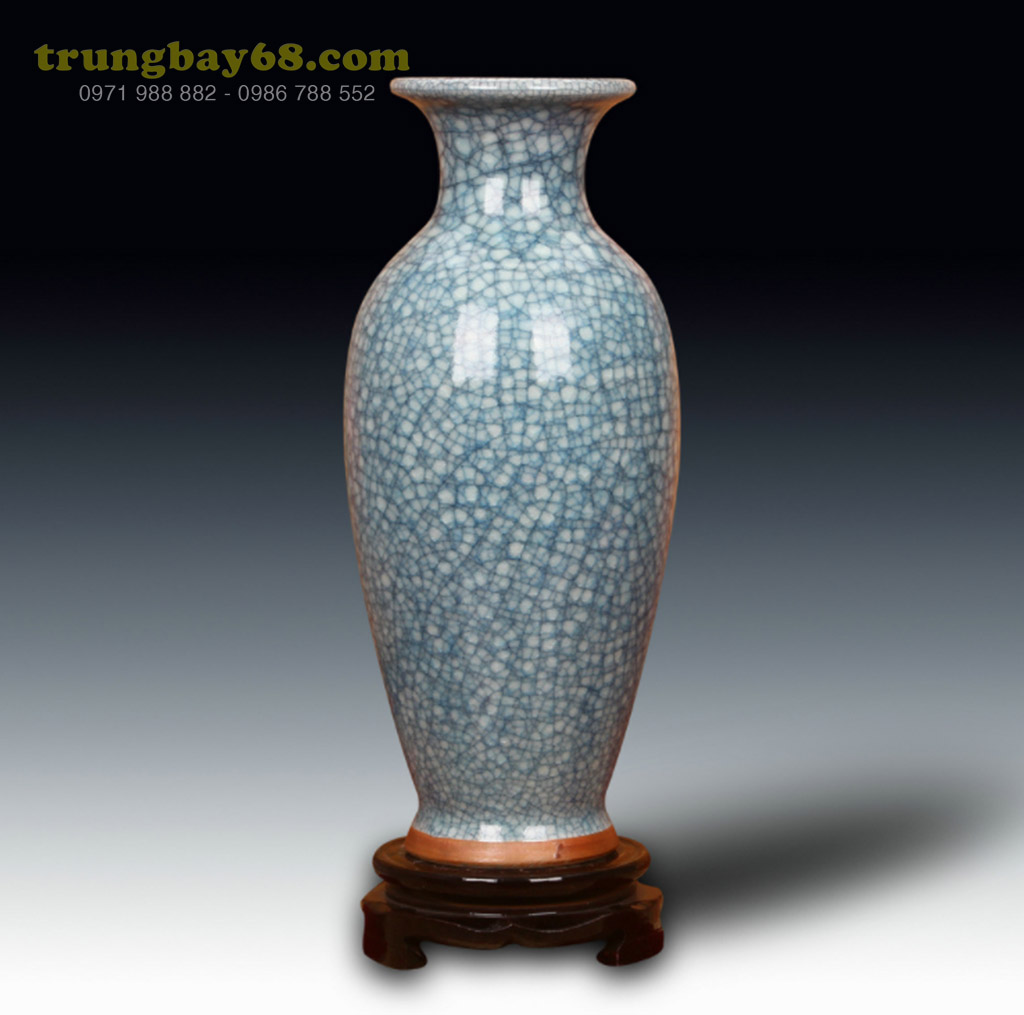 Bình gốm sứ cảnh đức - giang tây trang trí phong thủy văn phòng, phòng khách tb-220