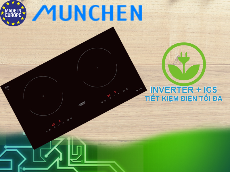 Bếp từ Munchen GM 6640IN tiết kiệm điện