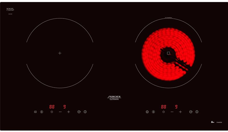 Bếp có cảm ứng giao diện thân thiện