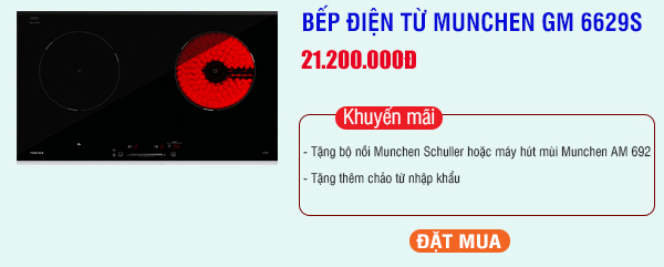 Giá bếp điện từ Munchen GM 6629S