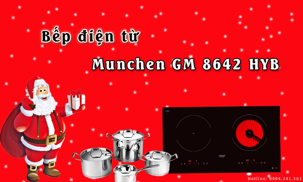 Bếp điện từ Munchen GM 8642 HYB và những điều cần biết