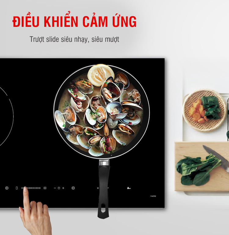 Bếp điện từ Munchen M569 điều khiển cảm ứng mượt