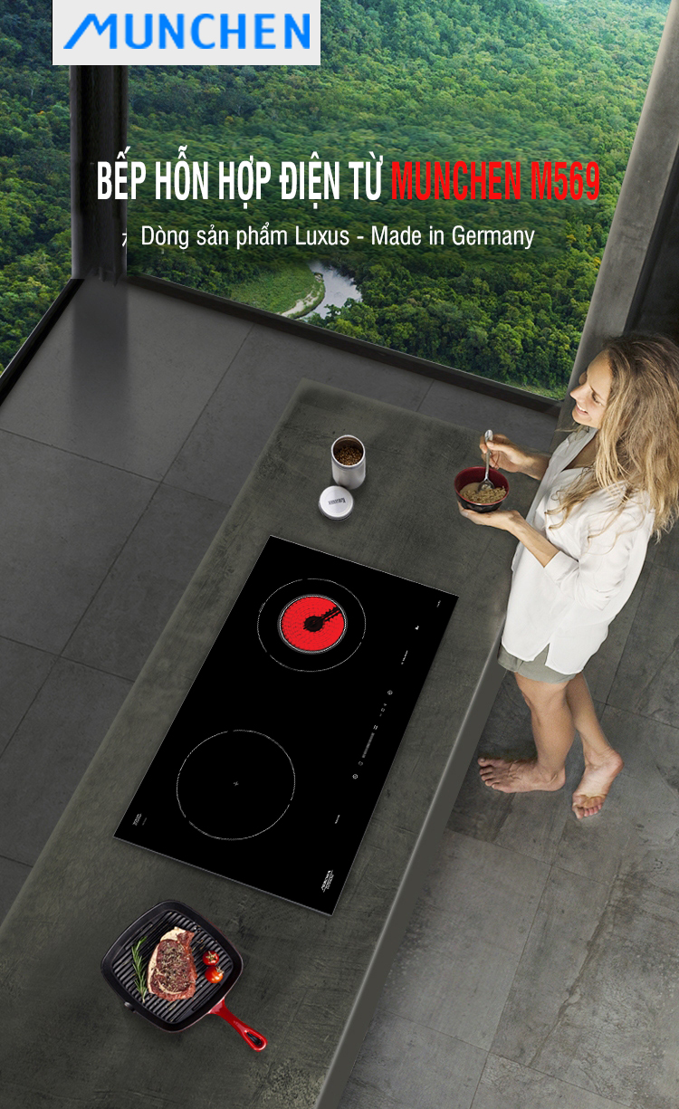 bếp điện từ munnchen m 569