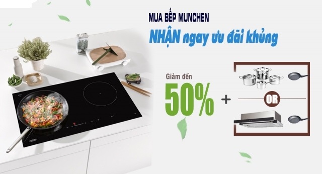 Bếp Munchen giảm giá