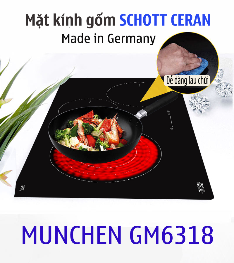 Hình ảnh bếp từ munchen