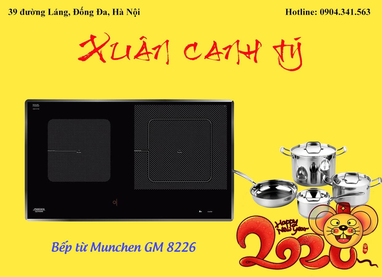 Không ngờ bếp Munchen GM 8226 lại hữu ích như vậy!