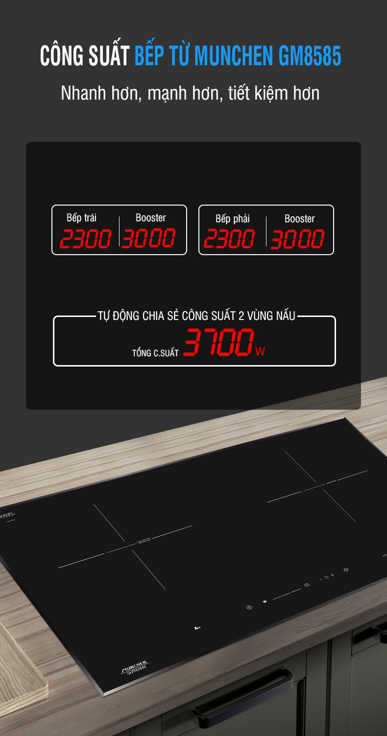 bếp từ munchen gm8585