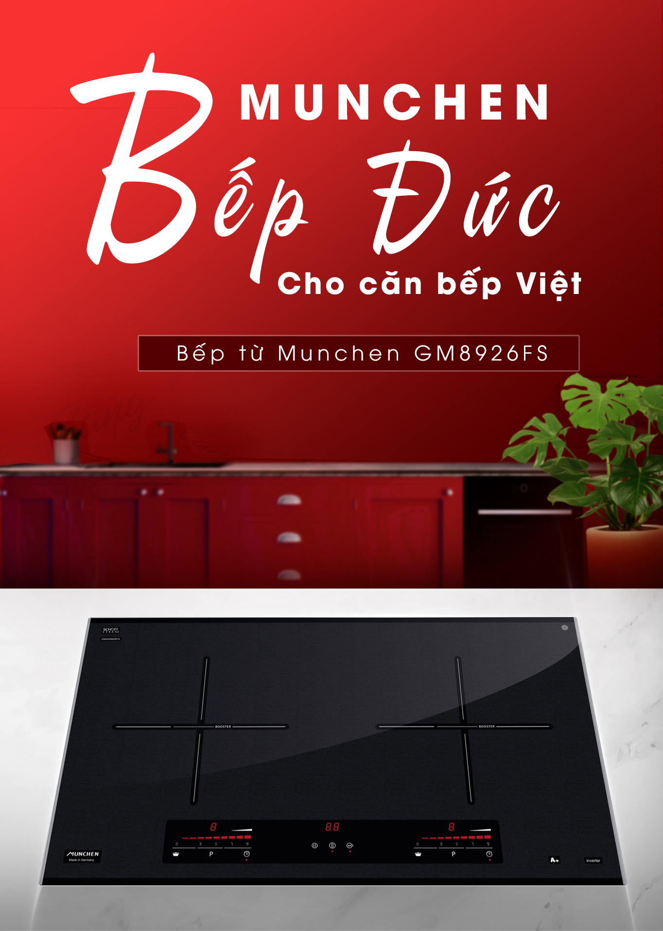bếp từ munchen gm8926fs