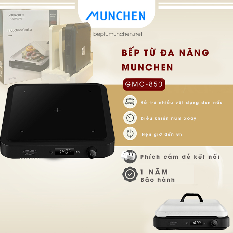 bếp từ đa năng Munchen GMC850