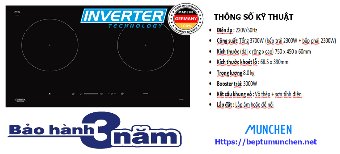 bếp từ Munchen M568I