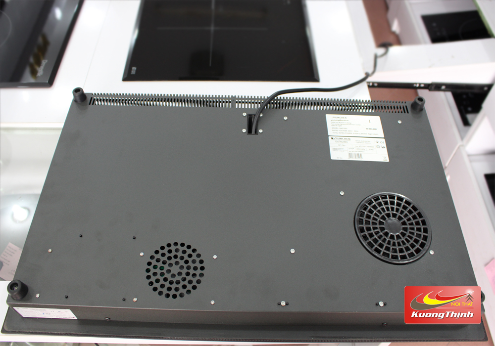 Đáy lưu thông khí bếp điện từ Munchen